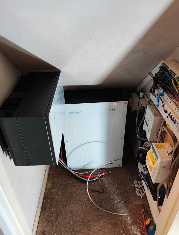 GivEnergy Battery installed