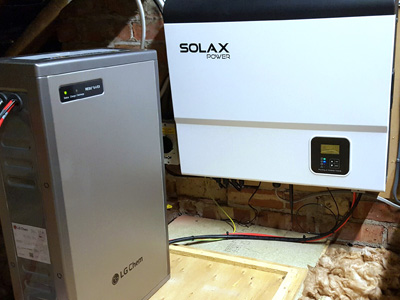 LG Chem and Solax Inverter
