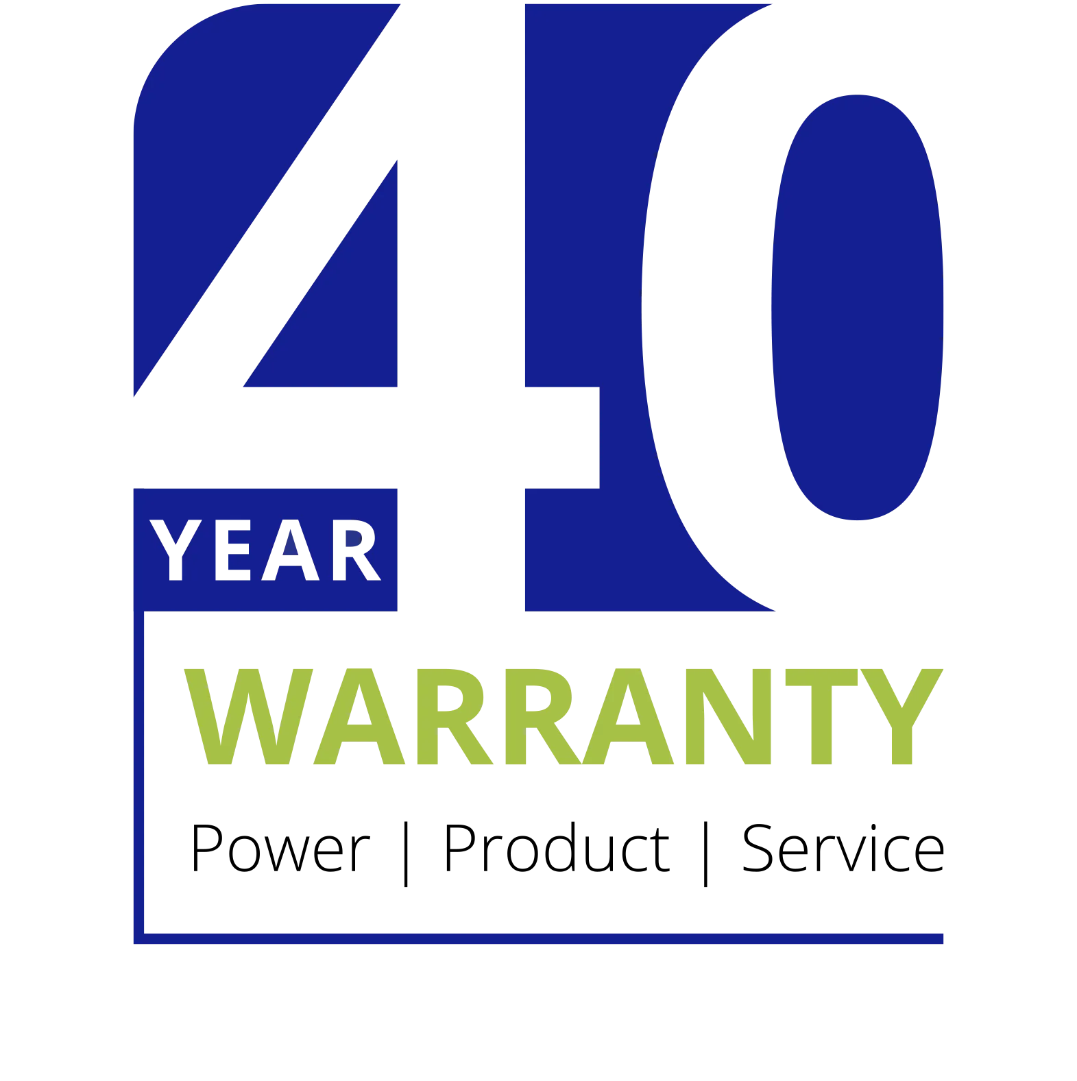 Sunpower 40-year warranty